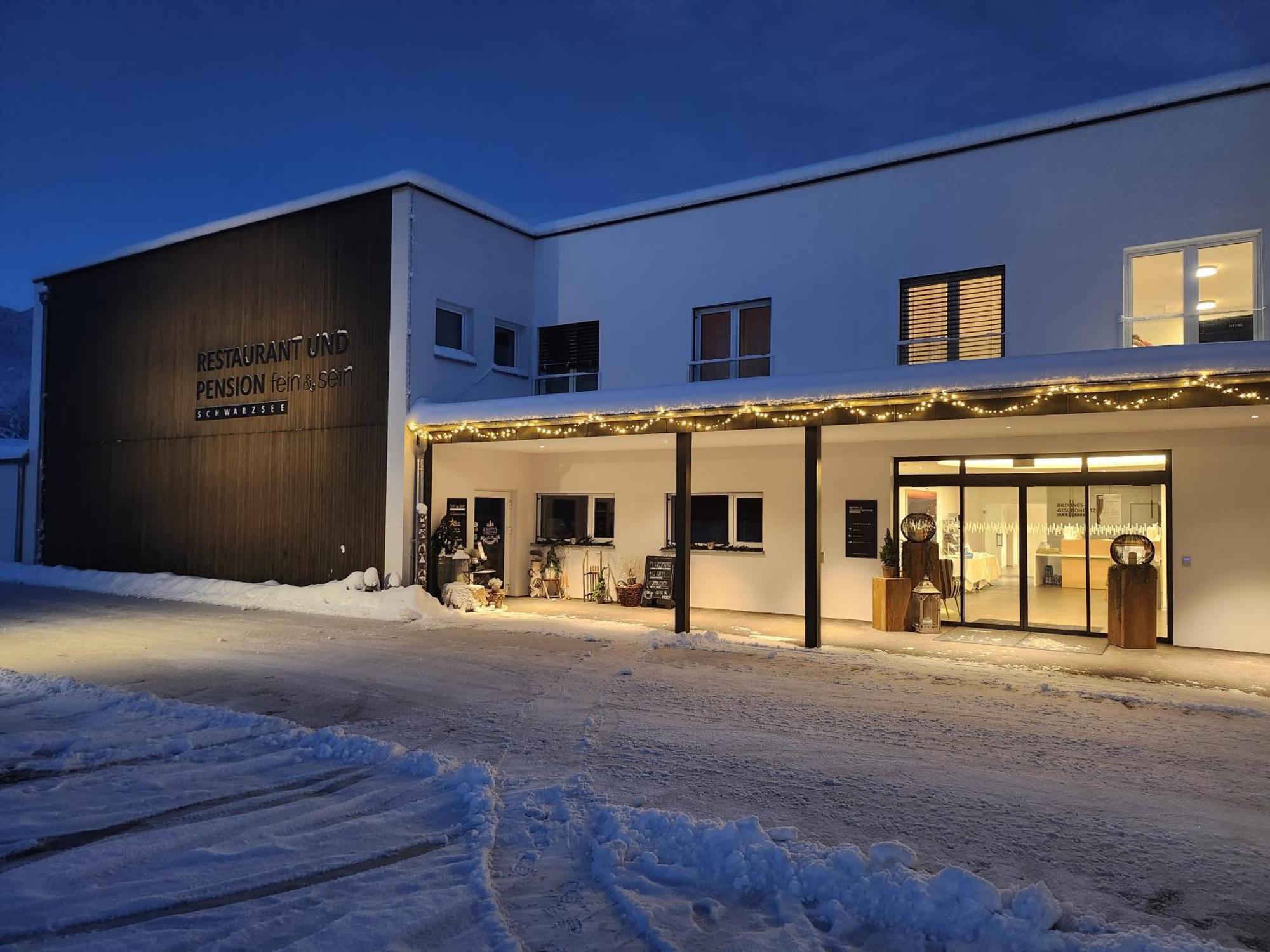 Pension Fein & Sein Bad-Schwarzsee Exterior photo